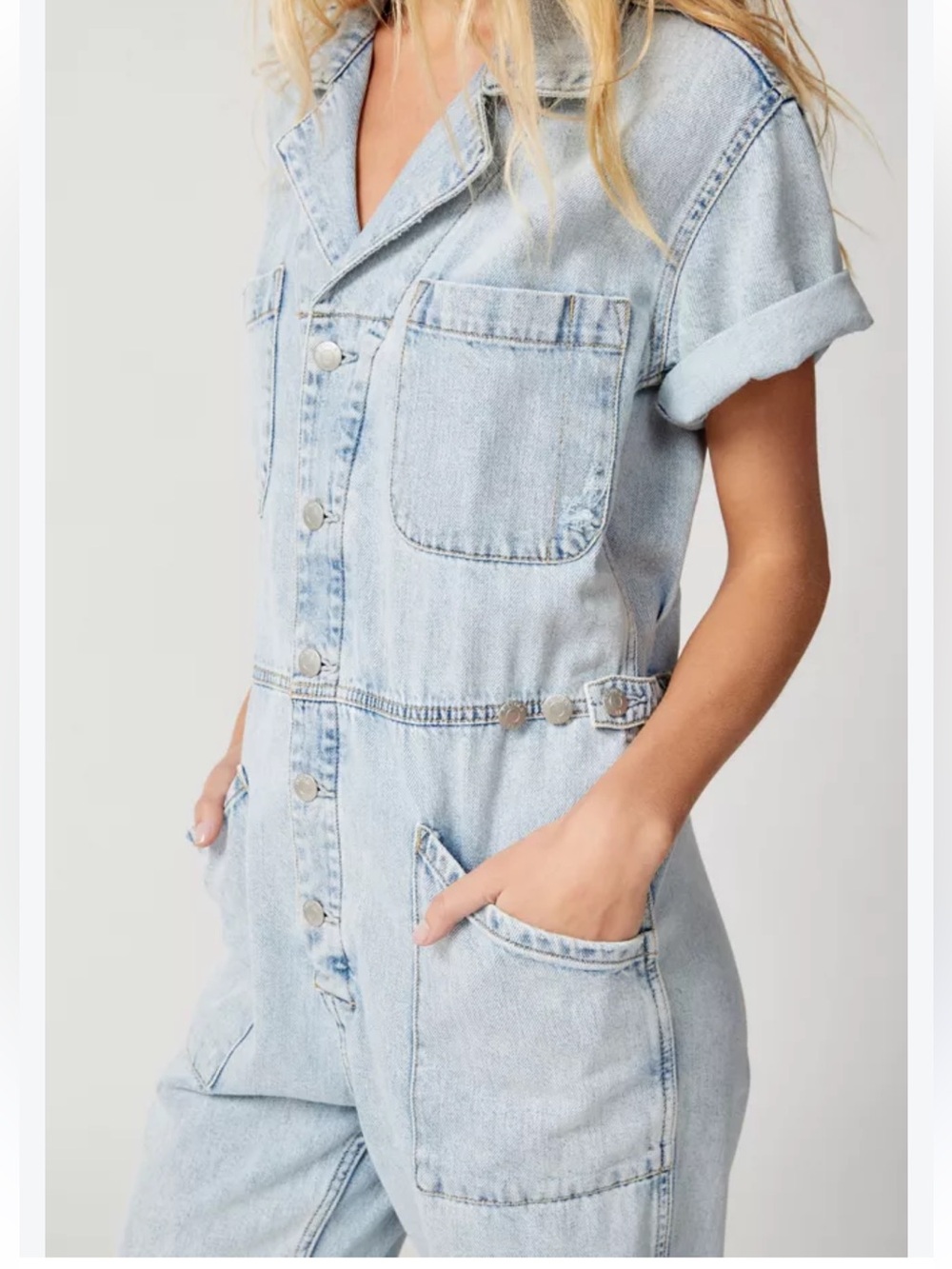 PISTOLA  Grover Denim Jumpsuit